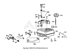 170-AU Fuel Tank &amp; Mounting