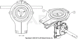 Gasket &amp; Worm Case Assembly