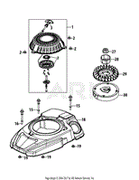 1X65LU Flywheel &amp; Shroud