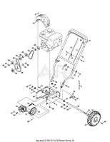 Handle, Frame &amp; Drive System