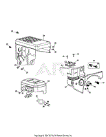 370-SUC Muffler &amp; Air Housing