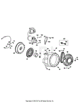 265-JU-12 Starter &amp; Flywheel