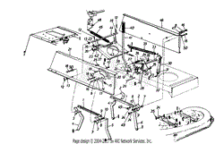 Deck Lift &amp; Hanger Assembly