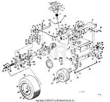 Wheels, Rear/Wheels, Front/Steering Assembly/Axle, Front/Drive, Rear