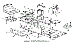 Seat/Frame/Battery/Fuel Tank