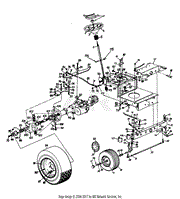 Wheel Assembly/Axle, Rear