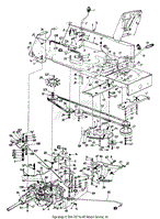 Drive/Hitch Plate/Controls, Transmission/Pedal Assembly