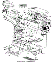 Seat/Hood Assembly/Frame/Grille