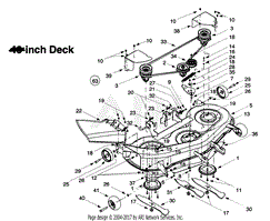 Deck Assembly H 46 Inch