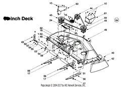 Deck Assembly P 50 Inch