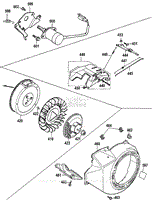 Control, Flywheel &amp; Fan Cover