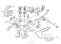 MOWER DECK ASSEMBLY 36&quot;