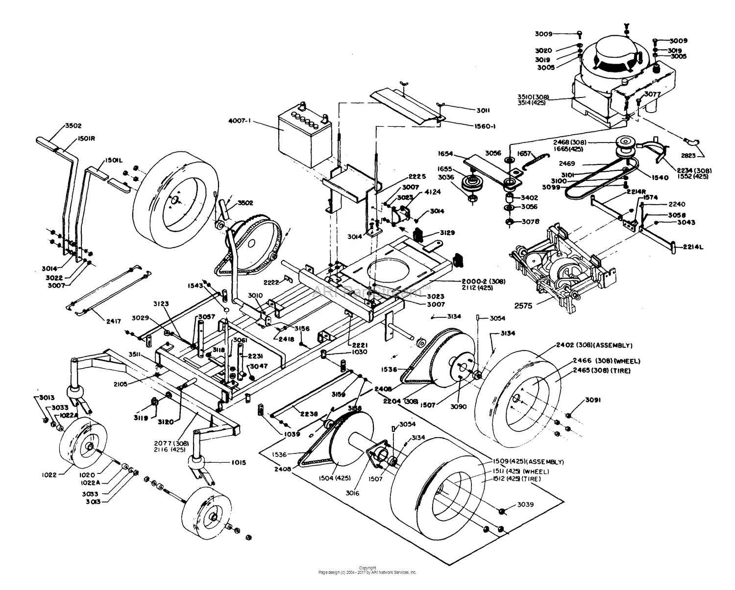 新作揃え 308 ZTR Dixon (1983) Diagrams Parts 図録