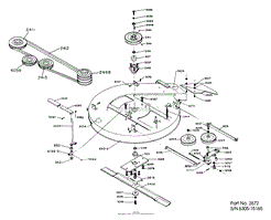 Dixon ZTR 308 (1983) Parts Diagrams