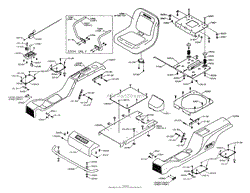 Dixon ZTR 3303 (2003) Parts Diagram for CHASSIS