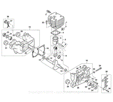 Cylinder, crankcase