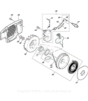 Ignition electronics, starter