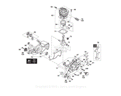 Cylinder, crankcase