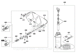 PRESSURE TANK, WATER FITTINGS