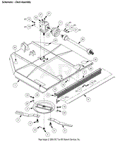 3PT 60&quot; Brush Mower Deck Assembly