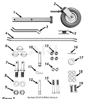 3PT 60&quot; Brush Mower Hardware Bag