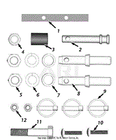 3PT Subsoiler-Middle Buster Hardware Bag