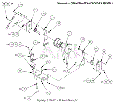 Crankshaft &amp; Tine Assy