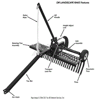 Landscape Rake Features