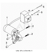 G210FDS Starter Motor Assembly