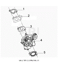 G250FDS Carburetor Assembly