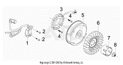 G250FDS Flywheel Assembly