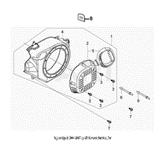 G250FDS Recoil Starter Subassembly