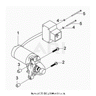 G250FDS Starter Motor Assembly