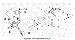 G250FDS Throttle Control Assembly