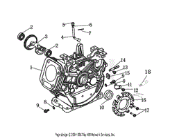 LC190FDS Crankcase Assembly