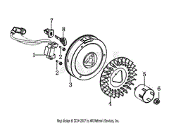 LC190FDS Flywheel Coil Assembly