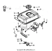 LC190FDS Fuel Tank Assembly