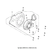 LC185FDS Recoil Starter Subassembly