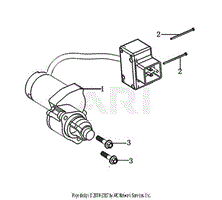 LC185FDS Starter Motor Assembly