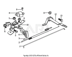 LC185FDS Throttle Control Assembly