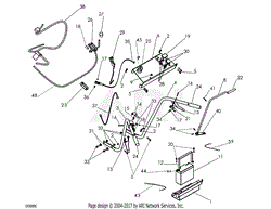 Handlebar Assembly, S# ATM059698 &amp; Below