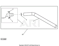 Mulch Discharge Hose Assy