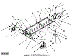 Trailer Assy, SN 4252 &amp; Below