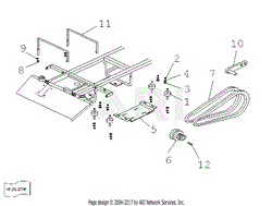 Engine &amp; Fuel Tank Mount Assemblies