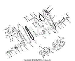 Tine Drive Transmission Assembly