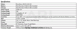 Pulse Specs