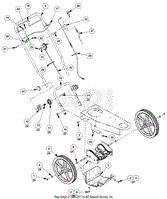 Handlebar &amp; Axle (Self Propelled)