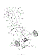 Self-Propelled Handle Bar &amp; Axle