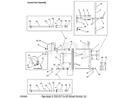 Control Arm, Serial #VPZ001173 and Above