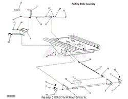 Parking Brake, Serial #VPZ001173 and Above